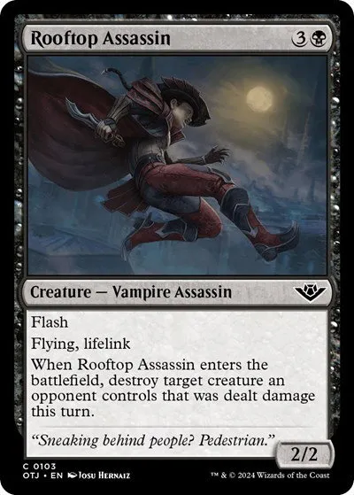 Rooftop Assassin - Foil