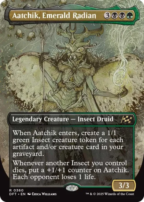 Aatchik, Emerald Radian - Foil