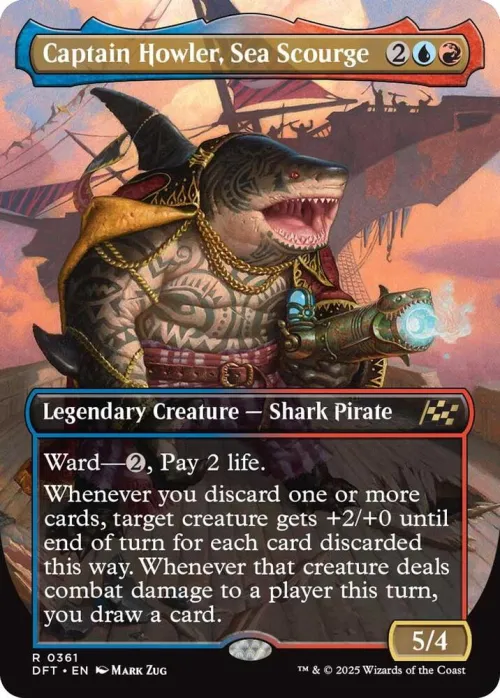 Captain Howler, Sea Scourge - Foil