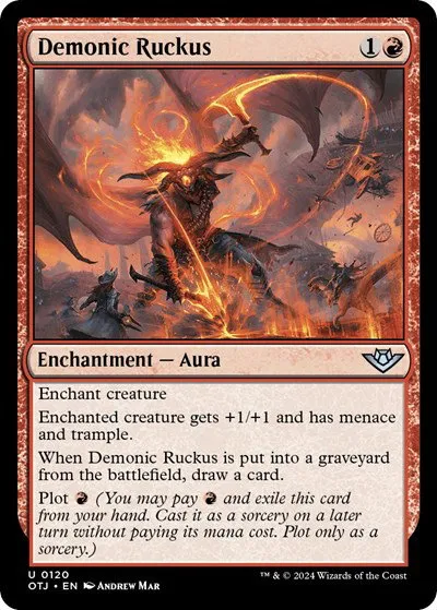 Demonic Ruckus - Foil