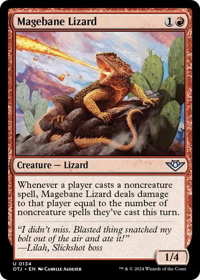 Magebane Lizard - Foil