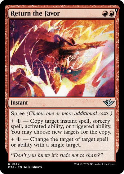 Return the Favor - Foil