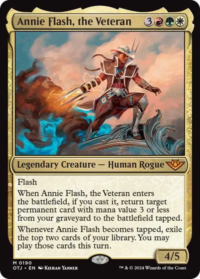 Annie Flash, the Veteran - Foil