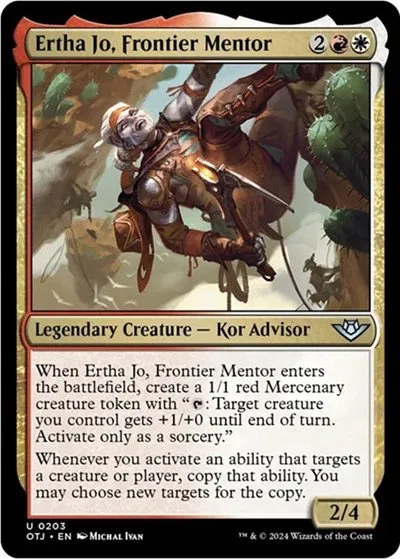 Ertha Jo, Frontier Mentor