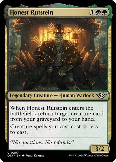 Honest Rutstein - Foil