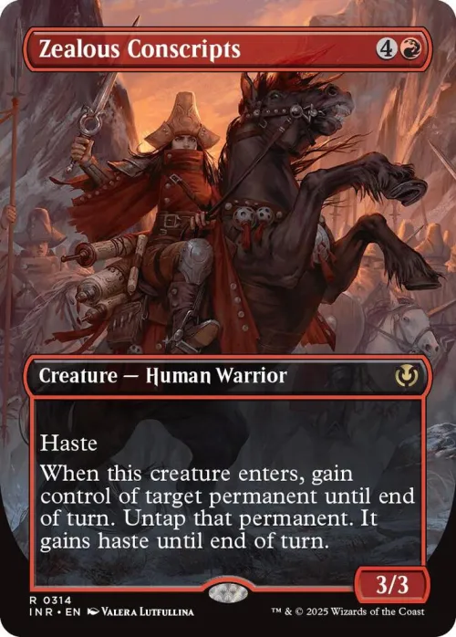 Zealous Conscripts - Foil