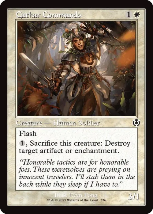 Cathar Commando - Foil