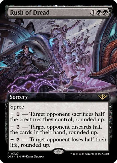Rush of Dread - Foil