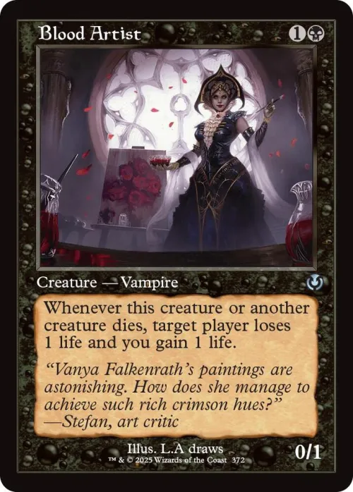 Blood Artist - Foil