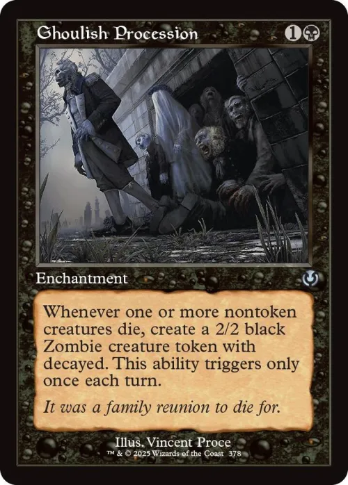 Ghoulish Procession - Foil