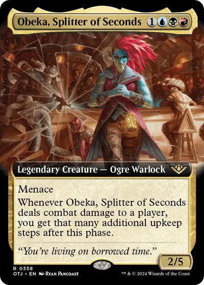 Obeka, Splitter of Seconds - Foil