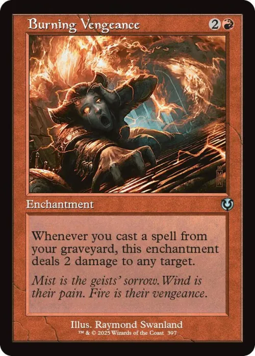 Burning Vengeance - Foil