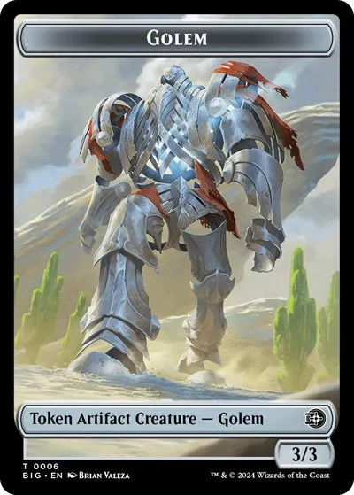 Golem // Plot Double-Sided Token