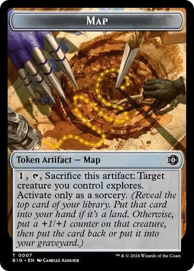 Map // Plot Double-Sided Token