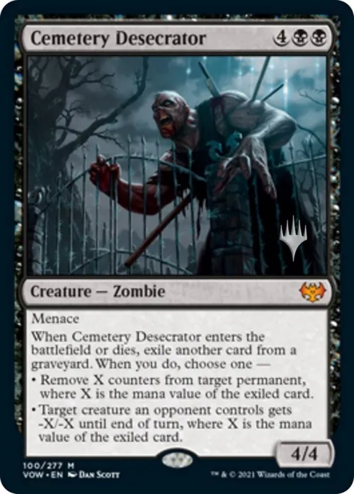 Cemetery Desecrator - Foil Cemetery Desecrator