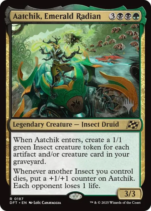 Aatchik, Emerald Radian - Foil