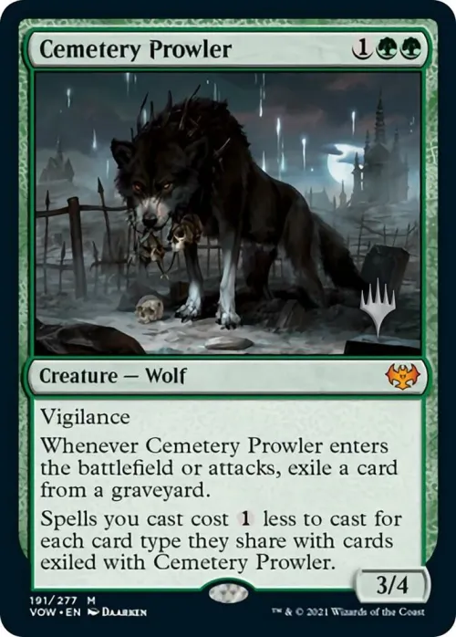 Cemetery Prowler - Normal Cemetery Prowler