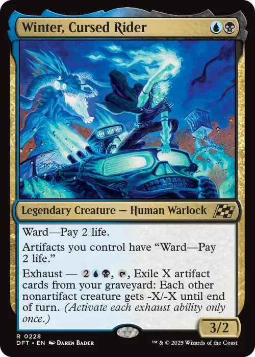 Winter, Cursed Rider - Foil