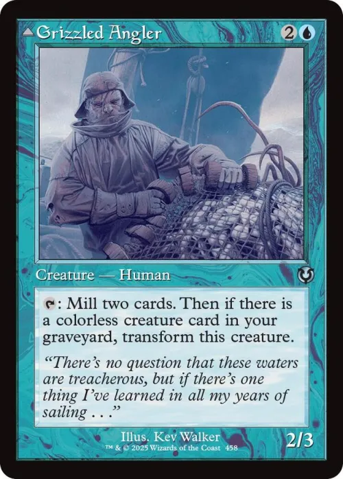 Grizzled Angler - Foil