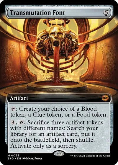 Transmutation Font - Foil