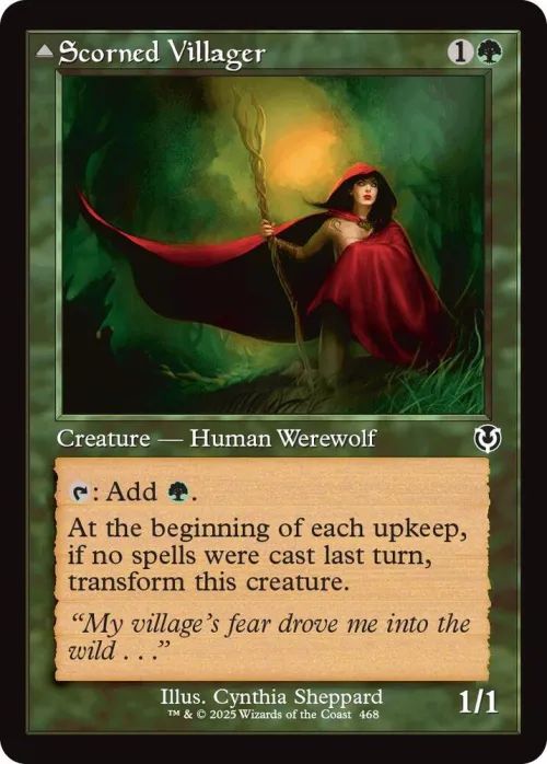 Scorned Villager - Foil