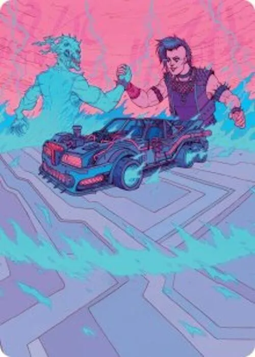 Demonic Junker Art Card