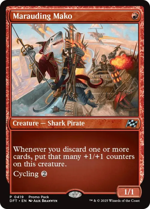 Marauding Mako - Foil