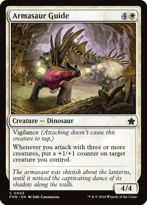 Armasaur Guide - Normal Armasaur Guide