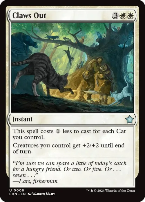 Claws Out - Foil