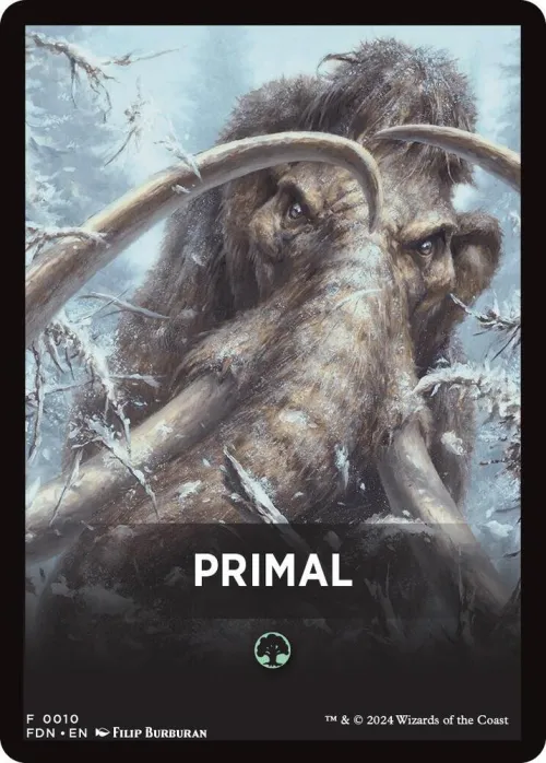 Primal Theme Card - Normal Primal Theme Card