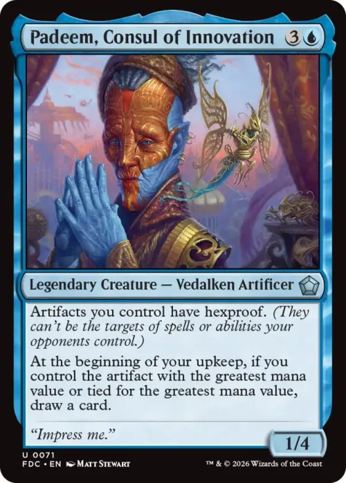 Padeem, Consul of Innovation