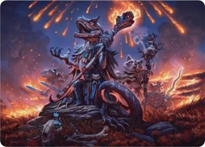 Valley Flamecaller Art Card