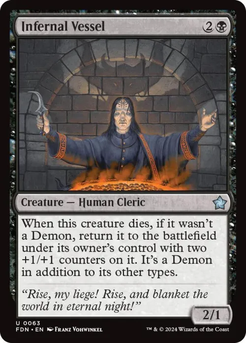 Infernal Vessel - Foil