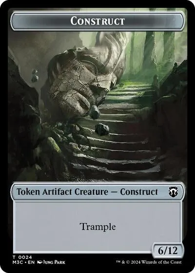 Construct (Ripple Foil) // Myr Double-Sided Token - Ripple Foil