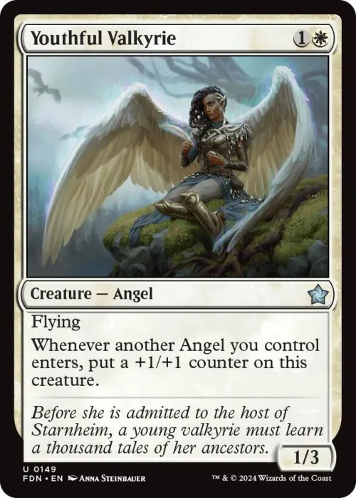 Youthful Valkyrie - Foil
