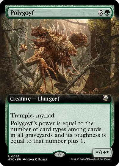 Polygoyf - Ripple Foil