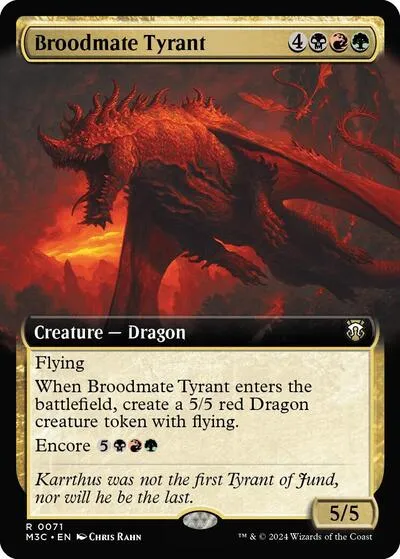 Broodmate Tyrant - Ripple Foil
