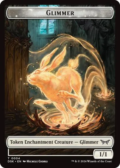 Glimmer Token - Foil Glimmer Token