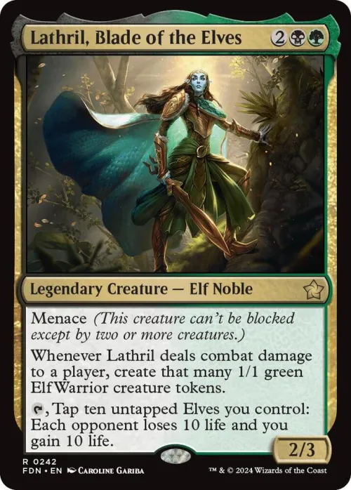 Lathril, Blade of the Elves - Foil