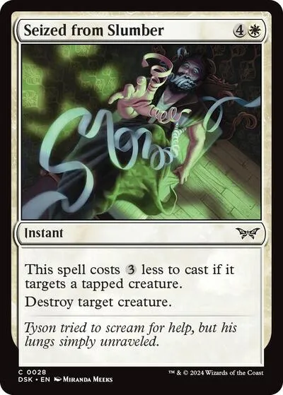 Seized from Slumber - Foil