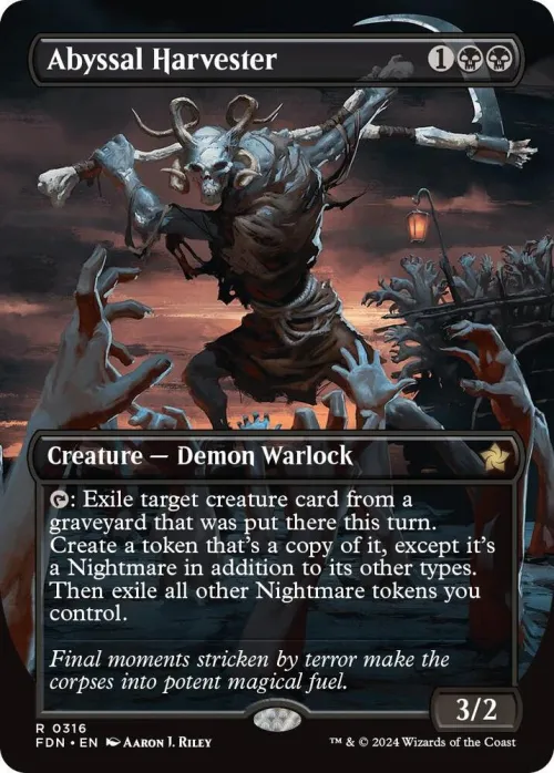 Abyssal Harvester - Foil