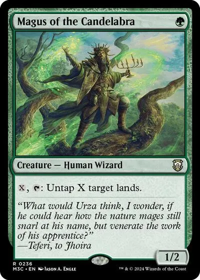 Magus of the Candelabra - Ripple Foil
