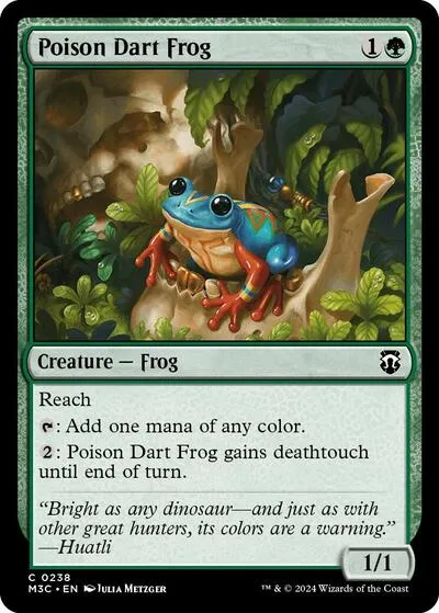 Poison Dart Frog - Ripple Foil
