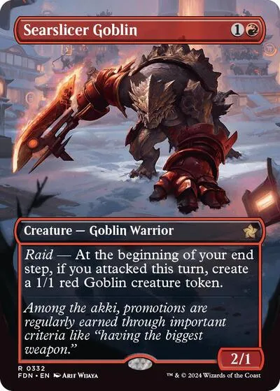 Searslicer Goblin - Foil