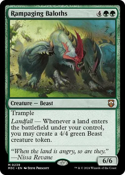 Rampaging Baloths - Ripple Foil