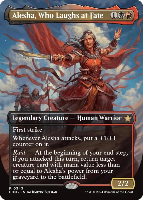 Alesha, Who Laughs at Fate - Foil