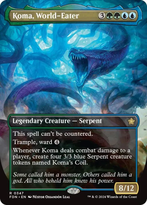 Koma, World-Eater - Foil