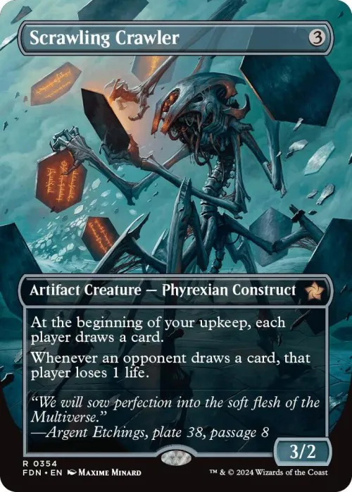 Scrawling Crawler - Foil