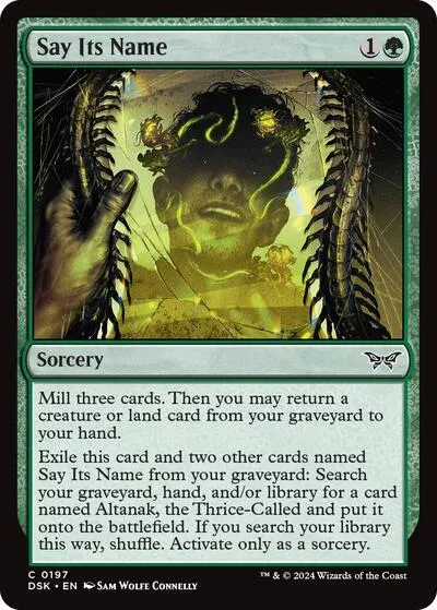 Say Its Name - Foil