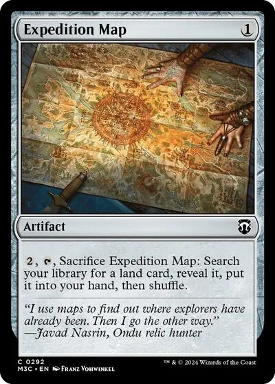 Expedition Map - Ripple Foil